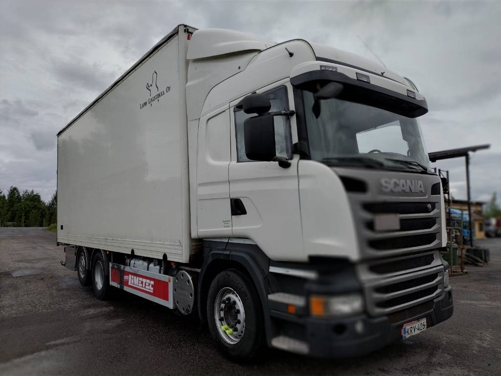 Scania R480 6x2 limetec kokosivuauk kori,liukukatto - شاحنة صندوقية: صورة 2 Scania R480 6x2 limetec kokosivuauk kori,liukukatto - شاحنة صندوقية: صورة 2