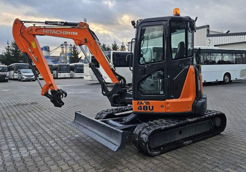 Hitachi ZX48U-5A CLR / 3 ŁYŻKI / SPROWADZONA / 2 300 MTH - حفار زاحف: صورة 1 Hitachi ZX48U-5A CLR / 3 ŁYŻKI / SPROWADZONA / 2 300 MTH - حفار زاحف: صورة 1