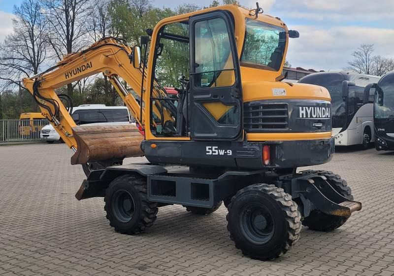 حفار ذو عجلات Hyundai ROBEX 55W-9 EXCAVATOR / SPROWADZONY Z FRANCJI: صورة 19