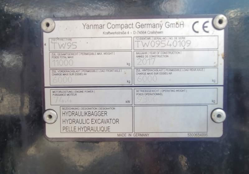 Schaeff TW95 / SPROWADZONA Z FRANCJI/ 6 500 MTH - حفار ذو عجلات: صورة 2 Schaeff TW95 / SPROWADZONA Z FRANCJI/ 6 500 MTH - حفار ذو عجلات: صورة 2