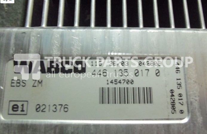 DAF 95 XF EURO 3 emission, EBS control unit, EDC, ECU, 1650470, 4461 control unit - وحدة إي سي يو - شاحنة: صورة 1 DAF 95 XF EURO 3 emission, EBS control unit, EDC, ECU, 1650470, 4461 control unit - وحدة إي سي يو - شاحنة: صورة 1