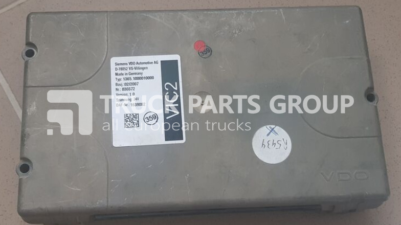 DAF 95XF EURO3, VIC2 electronic control unit 1639082 control unit - وحدة إي سي يو - شاحنة: صورة 1 DAF 95XF EURO3, VIC2 electronic control unit 1639082 control unit - وحدة إي سي يو - شاحنة: صورة 1
