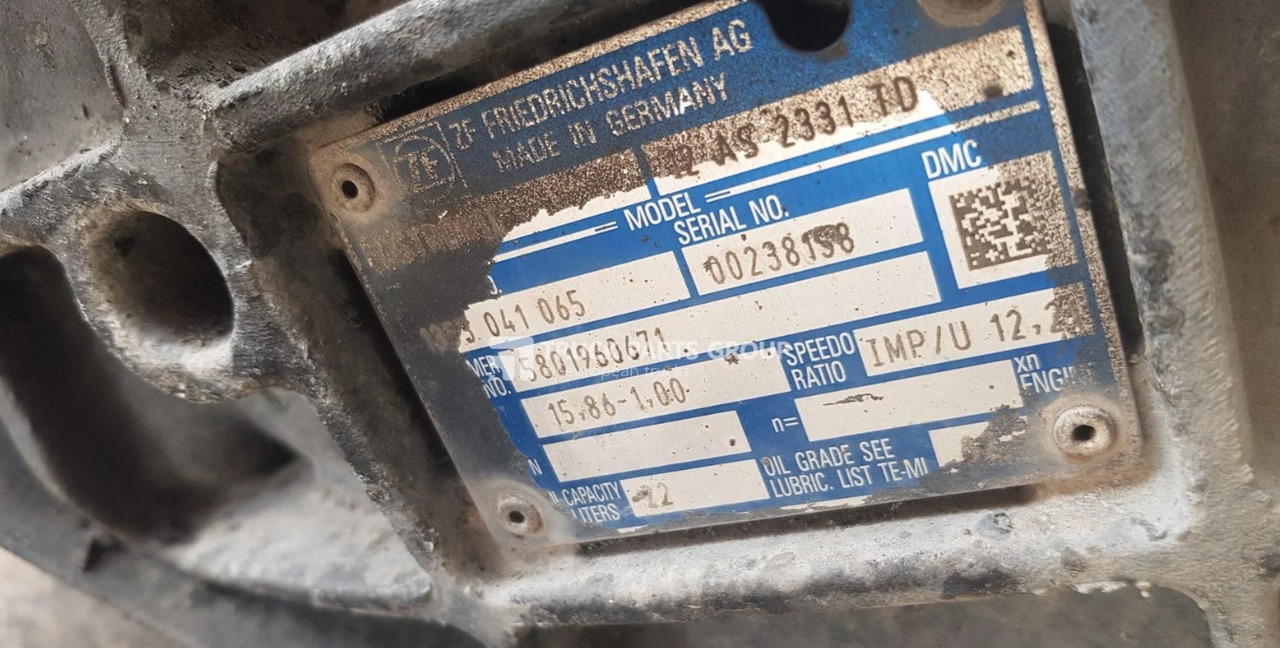 IVECO IVECO STRALIS HI-WAY EURO6 gearbox + intarder3 (retarder), 12AS2331TD, interder3, IT 3 AMT T, 6093060060, 00225083, 1333041065, 00238158, 4213550120, 6009297007, 6070010004, 6093060060, 3IT3AMT - صندوق التروس - شاحنة: صورة 2 IVECO IVECO STRALIS HI-WAY EURO6 gearbox + intarder3 (retarder), 12AS2331TD, interder3, IT 3 AMT T, 6093060060, 00225083, 1333041065, 00238158, 4213550120, 6009297007, 6070010004, 6093060060, 3IT3AMT - صندوق التروس - شاحنة: صورة 2