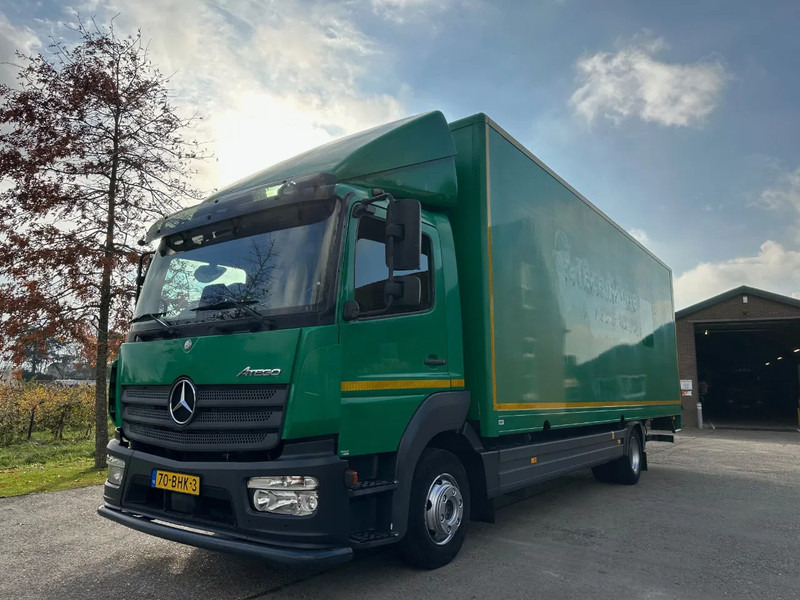 Mercedes-Benz Atego 1018 / NL TRUCK / EURO 6 / AIRCO / BOX+LIFT+SIDE DOOR / AUTOMATIC - شاحنة صندوقية: صورة 1 Mercedes-Benz Atego 1018 / NL TRUCK / EURO 6 / AIRCO / BOX+LIFT+SIDE DOOR / AUTOMATIC - شاحنة صندوقية: صورة 1