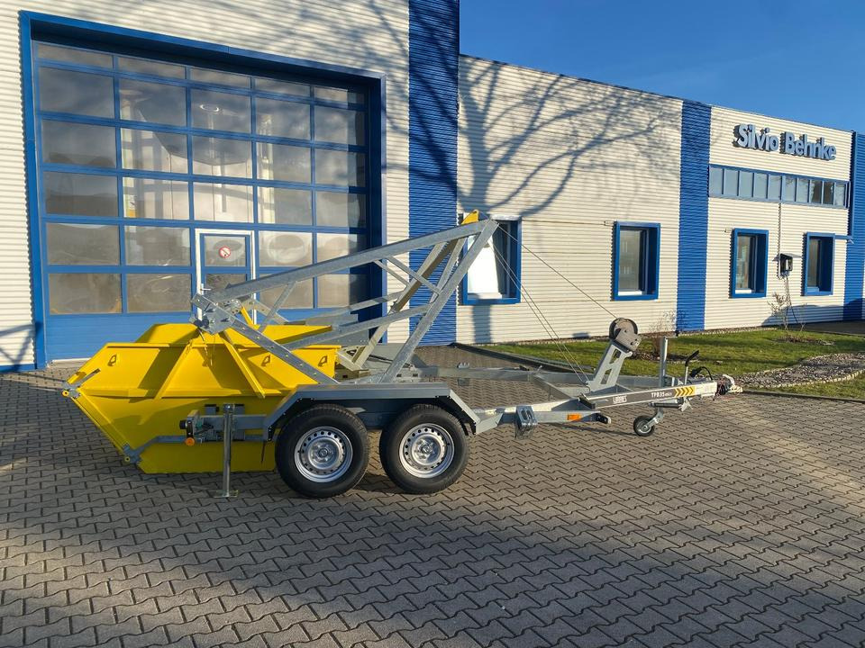 مقطورة بكرة الكابل Lorries Kabelanhänger mit Baucontainer 3500KG *INKL.19% MWST*SOFORT VERFÜGBAR!*: صورة 13 مقطورة بكرة الكابل Lorries Kabelanhänger mit Baucontainer 3500KG *INKL.19% MWST*SOFORT VERFÜGBAR!*: صورة 13