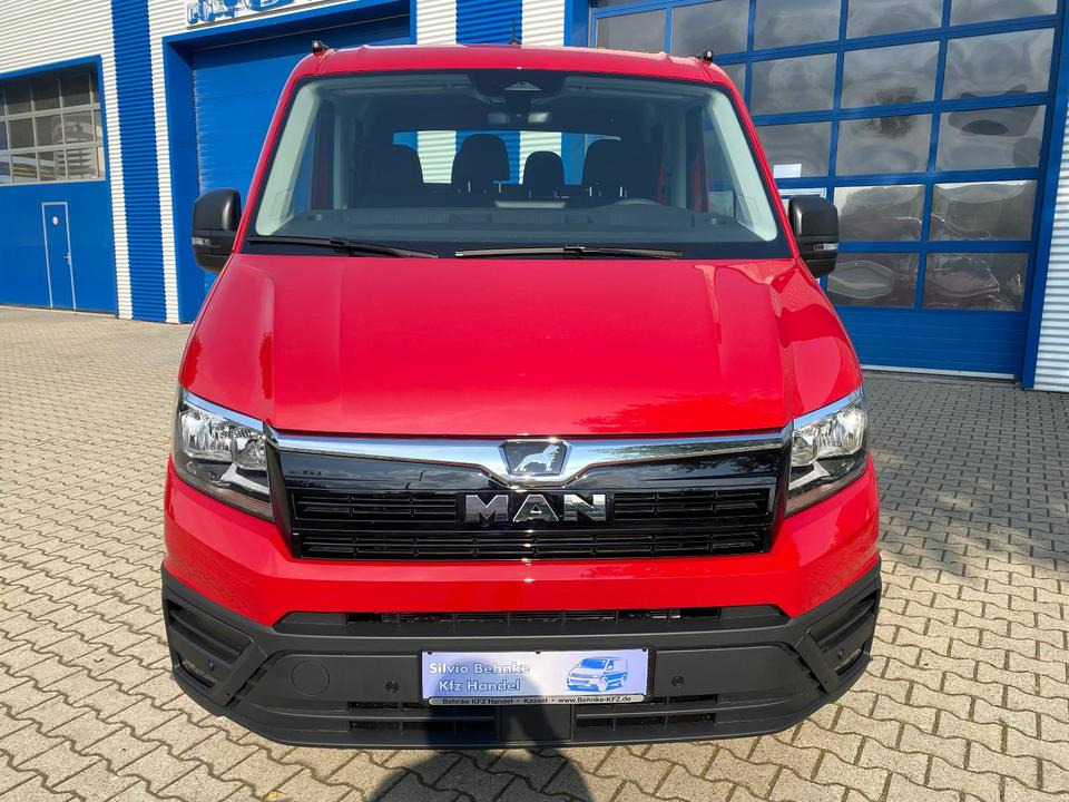 MAN TGE 3.140 Doka Pritsche Next Level *TEMPO*KLIMA*CAM*AHK*APP*PDC*INKL.19% MWST*SOFORT!* - شاحنة توصيل مفتوحة, الشاحنات الصغيرة كابينة مزدوجة: صورة 4 MAN TGE 3.140 Doka Pritsche Next Level *TEMPO*KLIMA*CAM*AHK*APP*PDC*INKL.19% MWST*SOFORT!* - شاحنة توصيل مفتوحة, الشاحنات الصغيرة كابينة مزدوجة: صورة 4