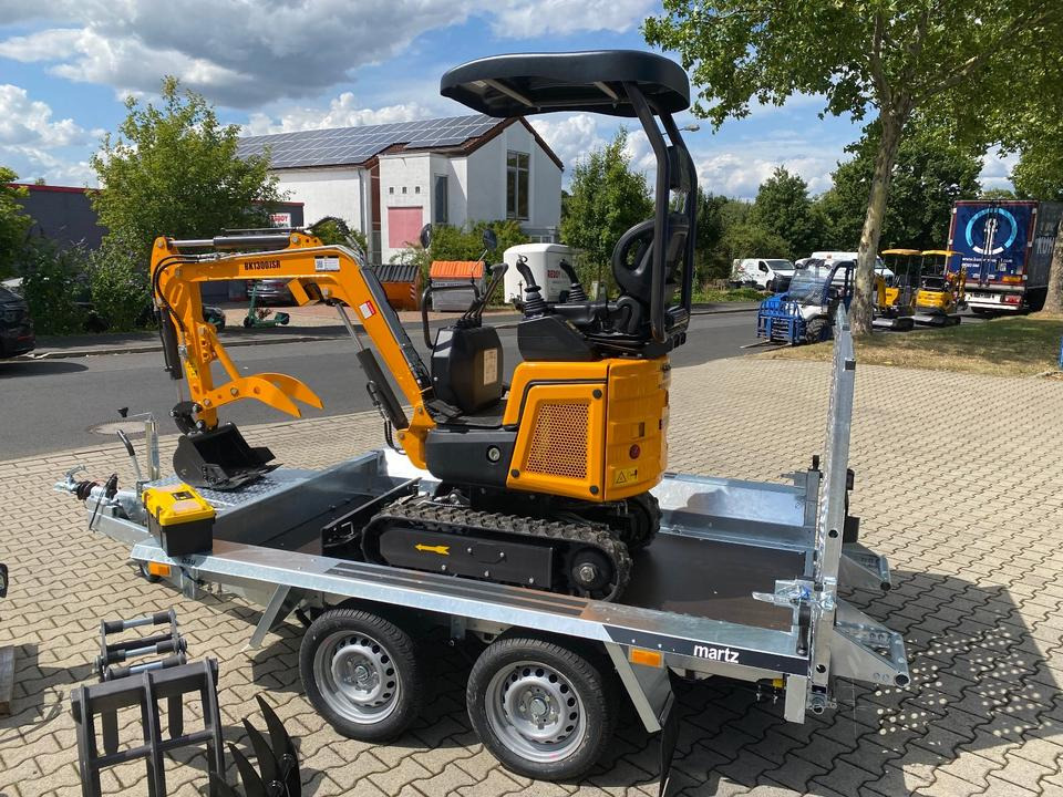 Minibagger BK1300JSR + Tieflader + Zubehör *INKL.19% MWST*BERGER KRAUS*VERSTELLFAHRWERK* KUBOTA*SOFORT!* - حفار صغير: صورة 5 Minibagger BK1300JSR + Tieflader + Zubehör *INKL.19% MWST*BERGER KRAUS*VERSTELLFAHRWERK* KUBOTA*SOFORT!* - حفار صغير: صورة 5