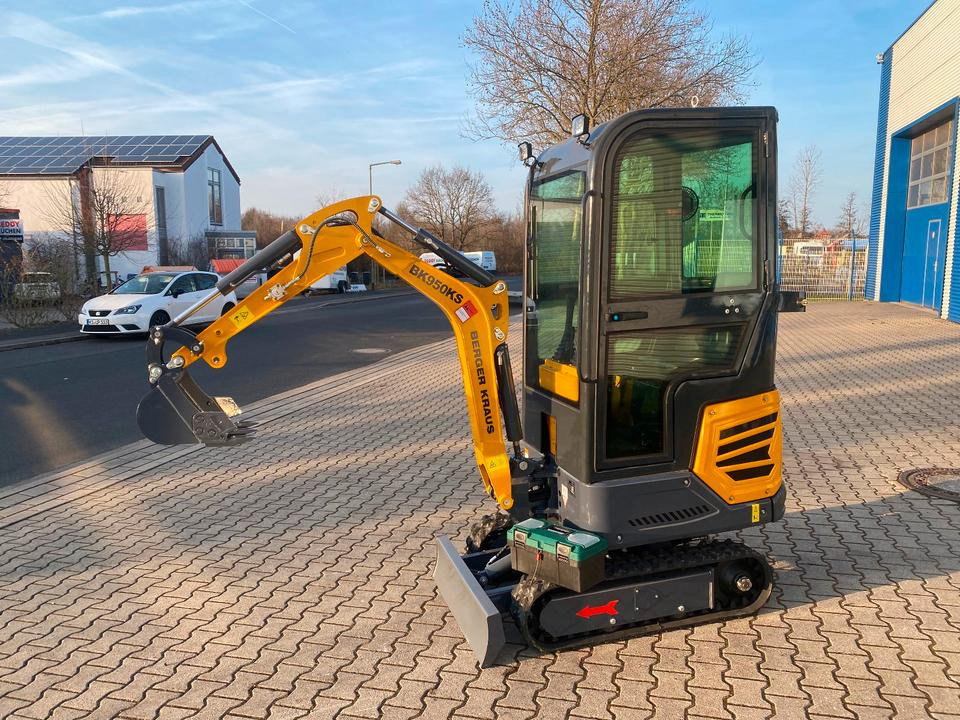 Minibagger BK950KS *INKL.19% MWST*BERGER KRAUS*KABINE*SOFORT!* - حفار صغير: صورة 2 Minibagger BK950KS *INKL.19% MWST*BERGER KRAUS*KABINE*SOFORT!* - حفار صغير: صورة 2