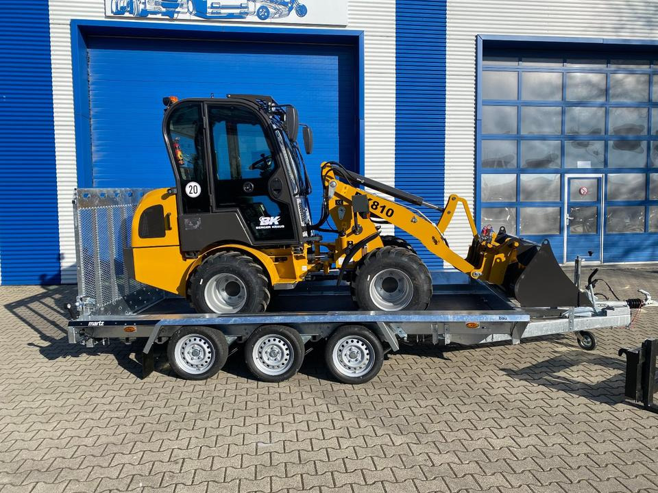 Radlader/Hoflader BK810 inkl. Tieflader und Gabel/Schaufelpaket *INKL.19% MWST*BERGER KRAUS* KUBOTA*EURO*CE* - لودر مفصلي صغير: صورة 4 Radlader/Hoflader BK810 inkl. Tieflader und Gabel/Schaufelpaket *INKL.19% MWST*BERGER KRAUS* KUBOTA*EURO*CE* - لودر مفصلي صغير: صورة 4