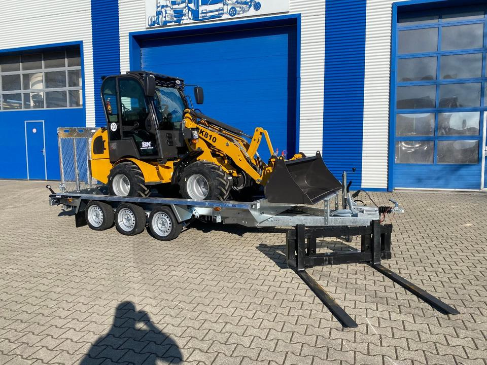 Radlader/Hoflader BK810 inkl. Tieflader und Gabel/Schaufelpaket *INKL.19% MWST*BERGER KRAUS* KUBOTA*EURO*CE* - لودر مفصلي صغير: صورة 1 Radlader/Hoflader BK810 inkl. Tieflader und Gabel/Schaufelpaket *INKL.19% MWST*BERGER KRAUS* KUBOTA*EURO*CE* - لودر مفصلي صغير: صورة 1