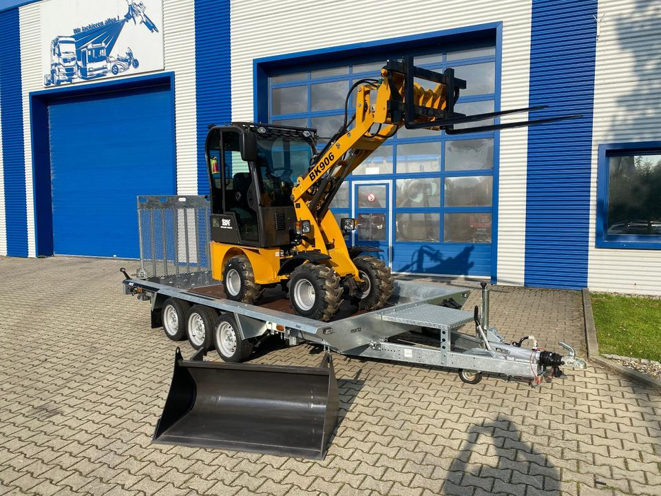 Radlader/Hoflader BK906 Kabine inkl. Tieflader und Gabel/Schaufelpaket *INKL.19% MWST*BERGER KRAUS*PERKINS*SOFORT!* - لودر مفصلي صغير, مقطورة: صورة 3 Radlader/Hoflader BK906 Kabine inkl. Tieflader und Gabel/Schaufelpaket *INKL.19% MWST*BERGER KRAUS*PERKINS*SOFORT!* - لودر مفصلي صغير, مقطورة: صورة 3