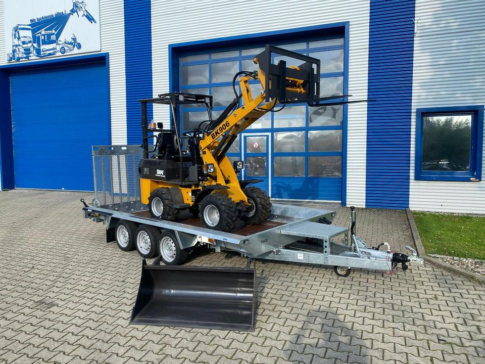 Radlader/Hoflader BK906 inkl. Tieflader und Gabel/Schaufelpaket *INKL.19% MWST*BERGER KRAUS*PERKINS*SOFORT!* - لودر مفصلي صغير, مقطورة: صورة 3 Radlader/Hoflader BK906 inkl. Tieflader und Gabel/Schaufelpaket *INKL.19% MWST*BERGER KRAUS*PERKINS*SOFORT!* - لودر مفصلي صغير, مقطورة: صورة 3
