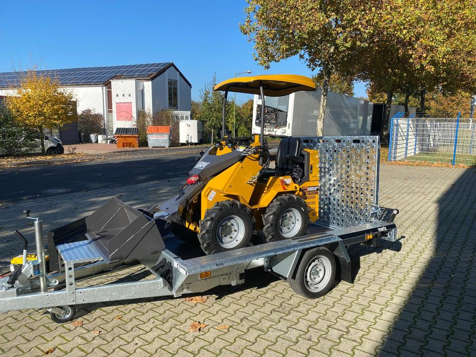 Radlader/Mini-Radlader BK360SW inkl. Tieflader und Gabel/Schaufelpaket *INKL.19% MWST*BERGER KRAUS*B&S MOTOR*SOFORT!* - لودر مفصلي صغير, مقطورة: صورة 5 Radlader/Mini-Radlader BK360SW inkl. Tieflader und Gabel/Schaufelpaket *INKL.19% MWST*BERGER KRAUS*B&S MOTOR*SOFORT!* - لودر مفصلي صغير, مقطورة: صورة 5