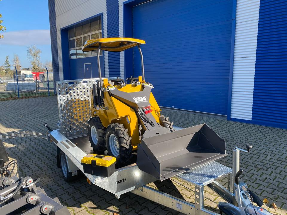 Radlader/Mini-Radlader BK360SW inkl. Tieflader und großem Zubehör *INKL.19% MWST*BERGER KRAUS*B&S MOTOR*SOFORT!* - لودر مفصلي صغير, مقطورة: صورة 4 Radlader/Mini-Radlader BK360SW inkl. Tieflader und großem Zubehör *INKL.19% MWST*BERGER KRAUS*B&S MOTOR*SOFORT!* - لودر مفصلي صغير, مقطورة: صورة 4