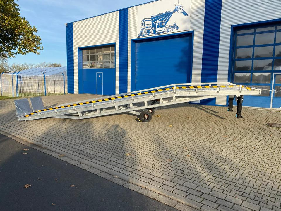 Verladerampe 8t Verzinkt Containerrampe LKW Rampe NEU inkl. Gratis Lieferung *INKL.19% MWST*SOFORT!* - منحدر تحميل: صورة 3 Verladerampe 8t Verzinkt Containerrampe LKW Rampe NEU inkl. Gratis Lieferung *INKL.19% MWST*SOFORT!* - منحدر تحميل: صورة 3