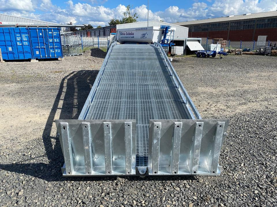 Verladerampe 8t Verzinkt Containerrampe LKW Rampe Vorführmodell *INKL.19% MWST*SOFORT VERFÜGBAR!* - منحدر تحميل: صورة 5 Verladerampe 8t Verzinkt Containerrampe LKW Rampe Vorführmodell *INKL.19% MWST*SOFORT VERFÜGBAR!* - منحدر تحميل: صورة 5