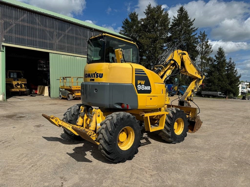 Komatsu PW 98 MR-8 - حفار ذو عجلات: صورة 4 Komatsu PW 98 MR-8 - حفار ذو عجلات: صورة 4