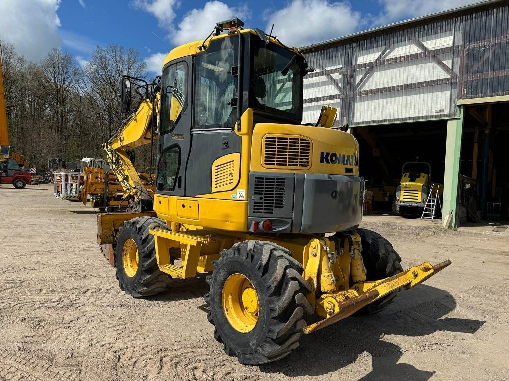 Komatsu PW 98 MR-8 - حفار ذو عجلات: صورة 5 Komatsu PW 98 MR-8 - حفار ذو عجلات: صورة 5