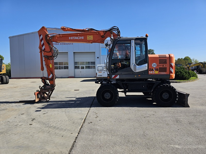 HITACHI ZX145W-3 - حفار ذو عجلات: صورة 1 HITACHI ZX145W-3 - حفار ذو عجلات: صورة 1