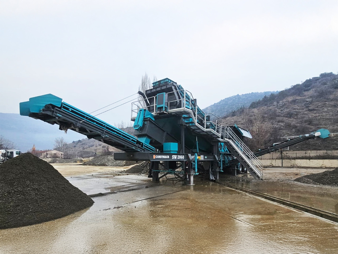 Constmach Installation Mobile De Lavage Et De Criblage De Sable Et De Gravier - آلة فرز: صورة 3 Constmach Installation Mobile De Lavage Et De Criblage De Sable Et De Gravier - آلة فرز: صورة 3
