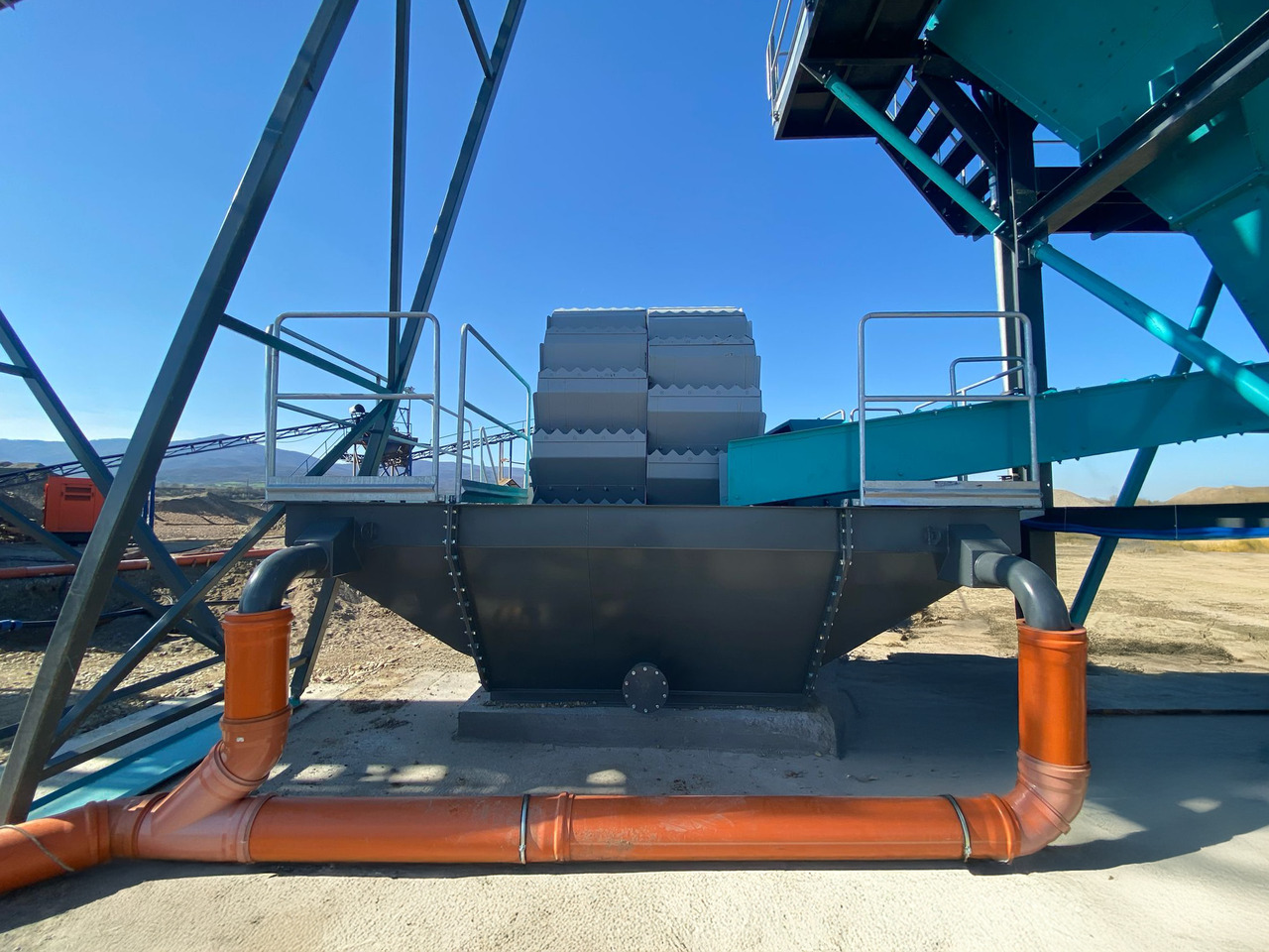 Constmach Machine À Laver Les Sables À Godets Sur Roues - آلة فرز: صورة 2 Constmach Machine À Laver Les Sables À Godets Sur Roues - آلة فرز: صورة 2