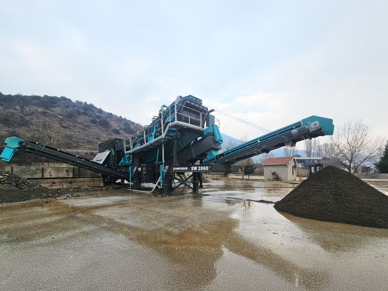 Constmach Mobile Sand- und Kieswasch- und Siebanlage - آلة فرز: صورة 4 Constmach Mobile Sand- und Kieswasch- und Siebanlage - آلة فرز: صورة 4