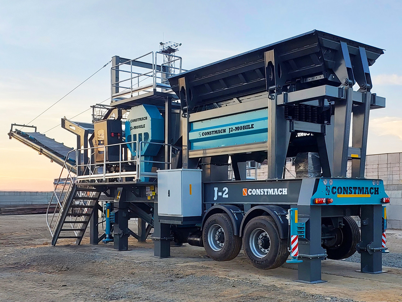 Constmach Mobiler Backenbrecher (mobiler Brecher) mit einer Kapazität von 120-150 Tonnen - كسارة متحركه: صورة 2 Constmach Mobiler Backenbrecher (mobiler Brecher) mit einer Kapazität von 120-150 Tonnen - كسارة متحركه: صورة 2