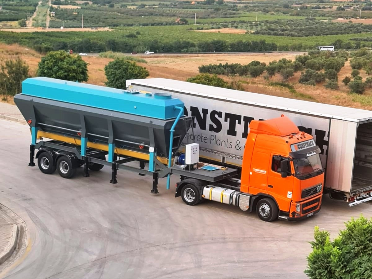 Constmach Silo à Ciment Mobile (Silo à Ciment Horizontal) - خزان الأسمنت: صورة 1 Constmach Silo à Ciment Mobile (Silo à Ciment Horizontal) - خزان الأسمنت: صورة 1