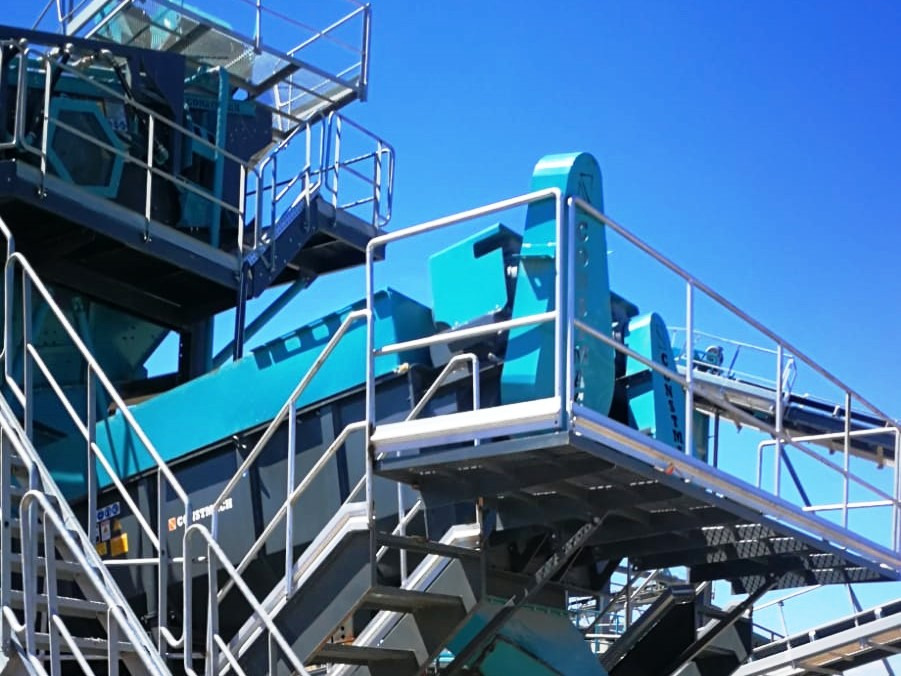 Constmach Stangen Waschanlage - Palettenwaschanlage (Grobmaterial Waschanlage) - كسارة فكية: صورة 1 Constmach Stangen Waschanlage - Palettenwaschanlage (Grobmaterial Waschanlage) - كسارة فكية: صورة 1
