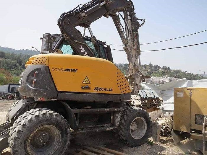 Mecalac 714 MW - حفار ذو عجلات: صورة 3 Mecalac 714 MW - حفار ذو عجلات: صورة 3