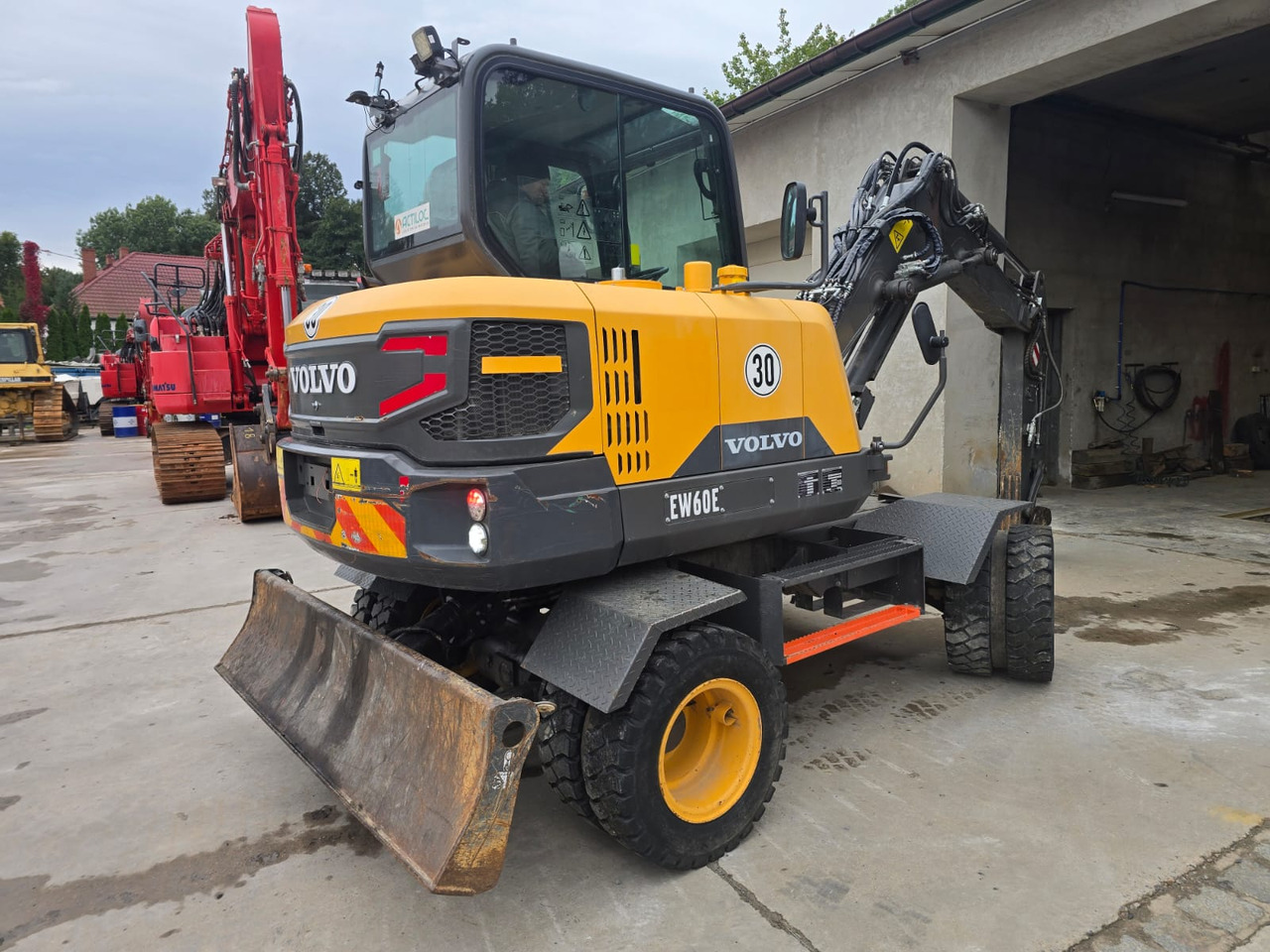 VOLVO EW 60E - حفار ذو عجلات: صورة 4 VOLVO EW 60E - حفار ذو عجلات: صورة 4
