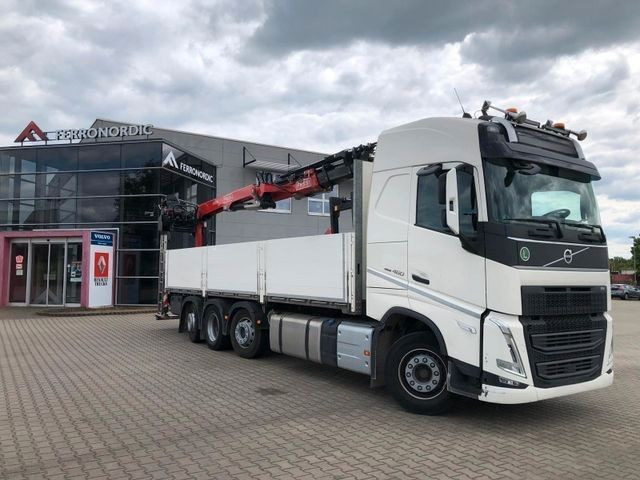 Volvo FH460 8x2 TRIDEM VLA&NLA gelenkt*FASSI F215AS.24 - شاحنات مسطحة, شاحنة كرين: صورة 5 Volvo FH460 8x2 TRIDEM VLA&NLA gelenkt*FASSI F215AS.24 - شاحنات مسطحة, شاحنة كرين: صورة 5