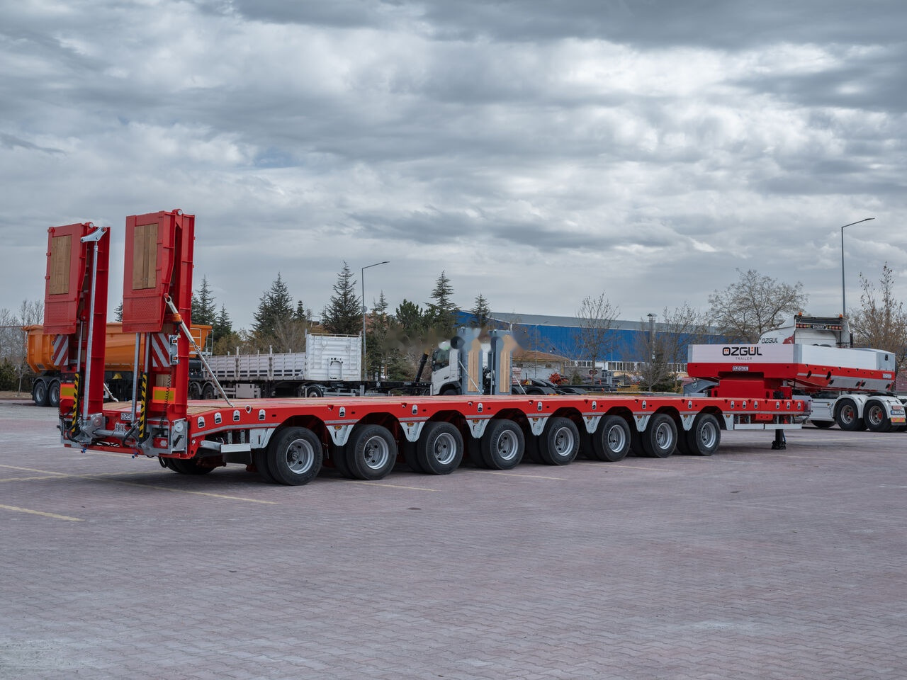 Özgül 8 AXLE LOWBED SEMI TRAILER - نصف مقطورة بلودر منخفض: صورة 1 Özgül 8 AXLE LOWBED SEMI TRAILER - نصف مقطورة بلودر منخفض: صورة 1