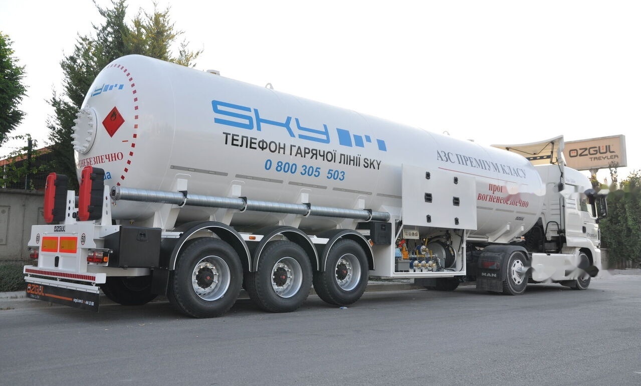 Özgül GAS TANKER SEMI TRAILER - نصف مقطورة صهريج: صورة 3 Özgül GAS TANKER SEMI TRAILER - نصف مقطورة صهريج: صورة 3