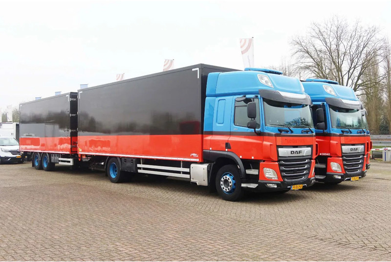 DAF CF 410 Bakwagen+Trailer Dhollandia 2.000 kg - شاحنة صندوقية: صورة 2 DAF CF 410 Bakwagen+Trailer Dhollandia 2.000 kg - شاحنة صندوقية: صورة 2