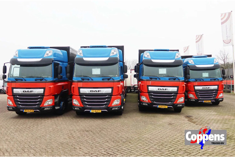 DAF CF 410 Bakwagen+Trailer Dhollandia 2.000 kg - شاحنة صندوقية: صورة 1 DAF CF 410 Bakwagen+Trailer Dhollandia 2.000 kg - شاحنة صندوقية: صورة 1