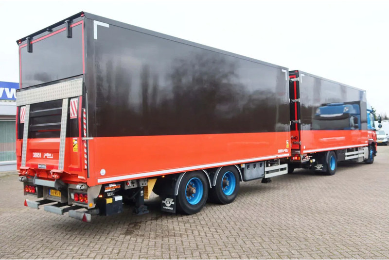 DAF CF 410 Bakwagen+Trailer met klep 2.000 kg. 6 Stuks in voorraad. Price 49.500,-- euro netto. - شاحنة صندوقية: صورة 3 DAF CF 410 Bakwagen+Trailer met klep 2.000 kg. 6 Stuks in voorraad. Price 49.500,-- euro netto. - شاحنة صندوقية: صورة 3