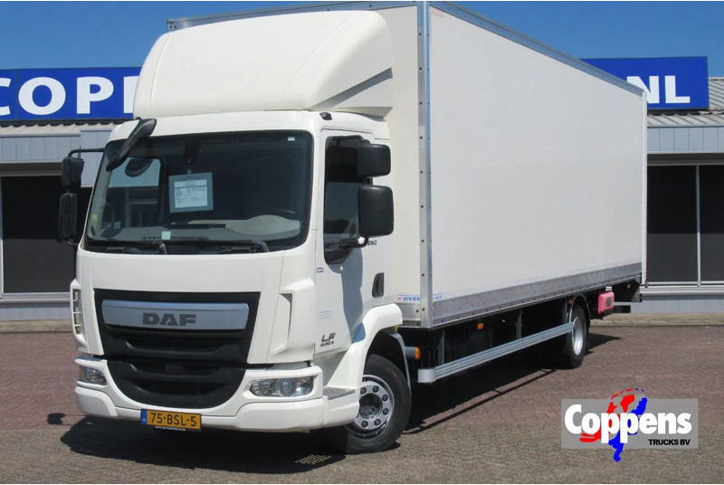 DAF LF 250 250 bak + klep + schuifzeil E6 - شاحنة ذات ستائر جانبية: صورة 1 DAF LF 250 250 bak + klep + schuifzeil E6 - شاحنة ذات ستائر جانبية: صورة 1