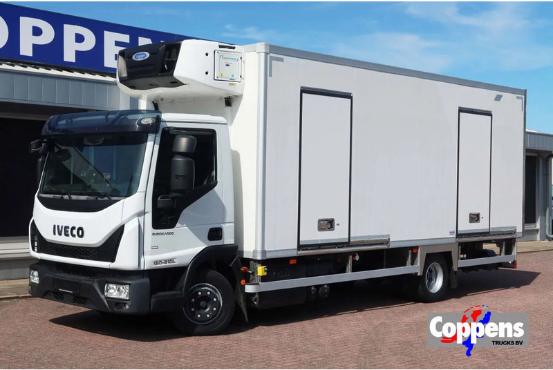 Iveco EuroCargo 120 El 210L Carrier Supra 850 MT Koel/Vries+Klep Bitemp met verplaatsbare wand - شاحنة ذات مبرد: صورة 1 Iveco EuroCargo 120 El 210L Carrier Supra 850 MT Koel/Vries+Klep Bitemp met verplaatsbare wand - شاحنة ذات مبرد: صورة 1
