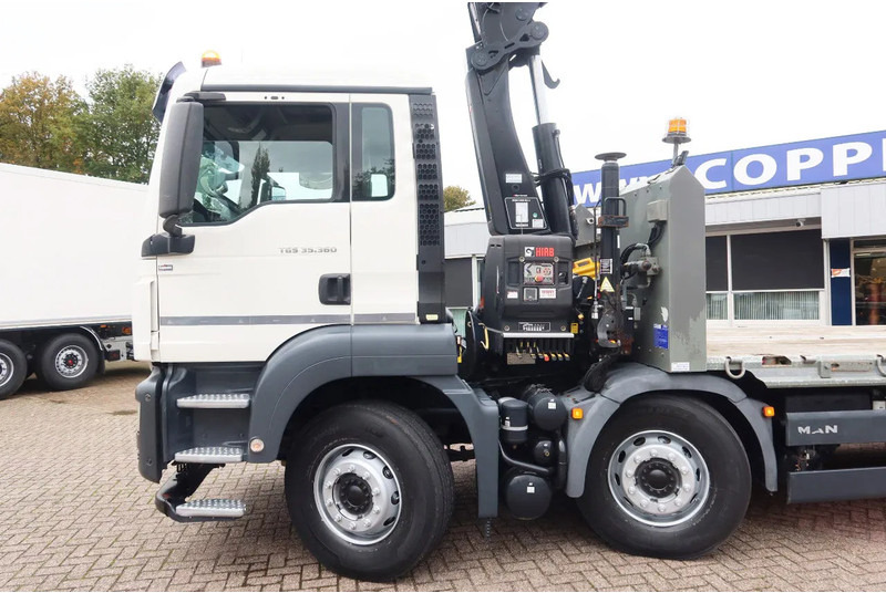 MAN TGS 35.360 Kraanwagen + oprijwagen Hiab 228 E3 - شاحنة كرين: صورة 3 MAN TGS 35.360 Kraanwagen + oprijwagen Hiab 228 E3 - شاحنة كرين: صورة 3