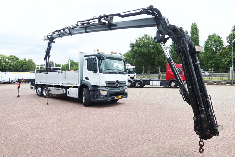 Mercedes-Benz ANTOS 2830 Kraanwagen open Laadbak Fassi F295 + FLY-JIB - شاحنة كرين: صورة 2 Mercedes-Benz ANTOS 2830 Kraanwagen open Laadbak Fassi F295 + FLY-JIB - شاحنة كرين: صورة 2