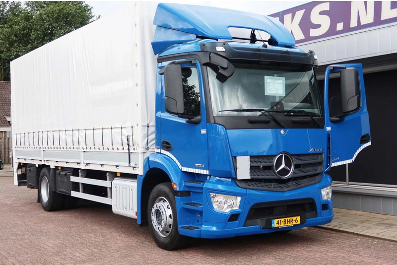 Mercedes-Benz Antos 1924L Huif + Klep Dhollandia 2000 KG Euro 6 - شاحنة صندوقية: صورة 2 Mercedes-Benz Antos 1924L Huif + Klep Dhollandia 2000 KG Euro 6 - شاحنة صندوقية: صورة 2
