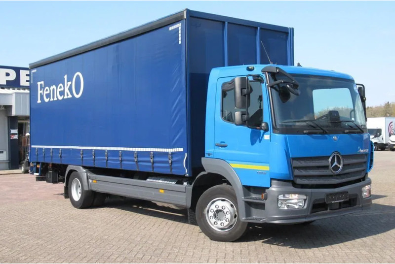 Mercedes-Benz Atego 1318L Euro 6 - شاحنة ذات ستائر جانبية: صورة 2 Mercedes-Benz Atego 1318L Euro 6 - شاحنة ذات ستائر جانبية: صورة 2
