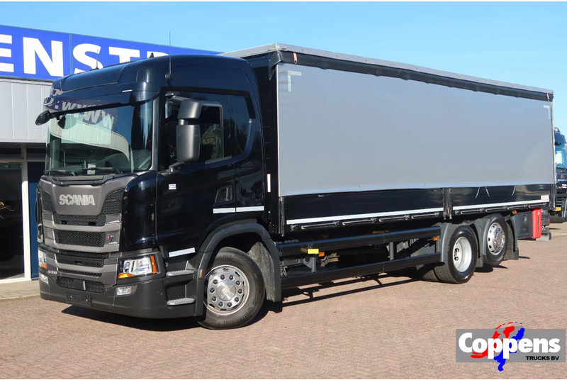 Scania G450 6x2 Huif. Schuifdak - شاحنة ذات ستائر جانبية: صورة 1 Scania G450 6x2 Huif. Schuifdak - شاحنة ذات ستائر جانبية: صورة 1