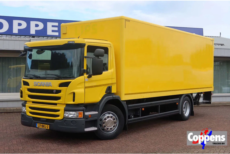 Scania P250 Bak+Klep E6 Dhollandia 1500 kg - شاحنة صندوقية: صورة 1 Scania P250 Bak+Klep E6 Dhollandia 1500 kg - شاحنة صندوقية: صورة 1