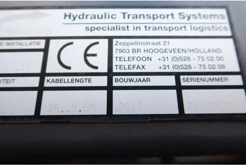 Volvo FE 280 Container / Kabelsysteem H.T.S Kabel, 15 ton, 575 cm 6 Cilinder - شاحنة - نظام الكابلات: صورة 5 Volvo FE 280 Container / Kabelsysteem H.T.S Kabel, 15 ton, 575 cm 6 Cilinder - شاحنة - نظام الكابلات: صورة 5