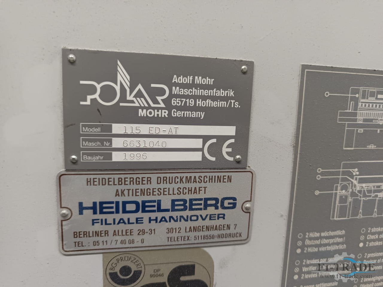 Polar 115 ED-AT - آلة قطع الورق: صورة 3 Polar 115 ED-AT - آلة قطع الورق: صورة 3