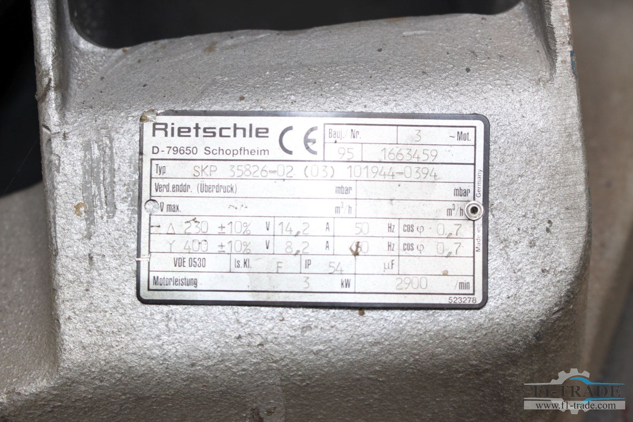 Rietschle SKP 35826-02 (03) - معدات صناعية: صورة 5 Rietschle SKP 35826-02 (03) - معدات صناعية: صورة 5