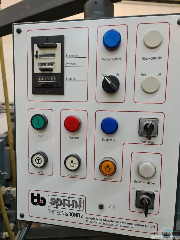 Theisen & Bonitz 315 VP + 303 QS - آلات الطباعة: صورة 3 Theisen & Bonitz 315 VP + 303 QS - آلات الطباعة: صورة 3