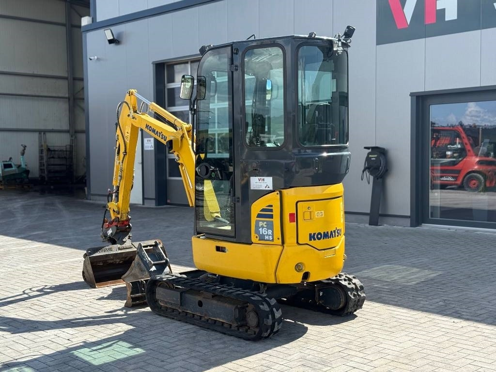 Komatsu PC 16 R-3HS - حفار صغير: صورة 3 Komatsu PC 16 R-3HS - حفار صغير: صورة 3